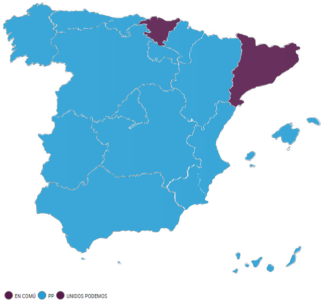 Elecciones generales 2016 26j mapa