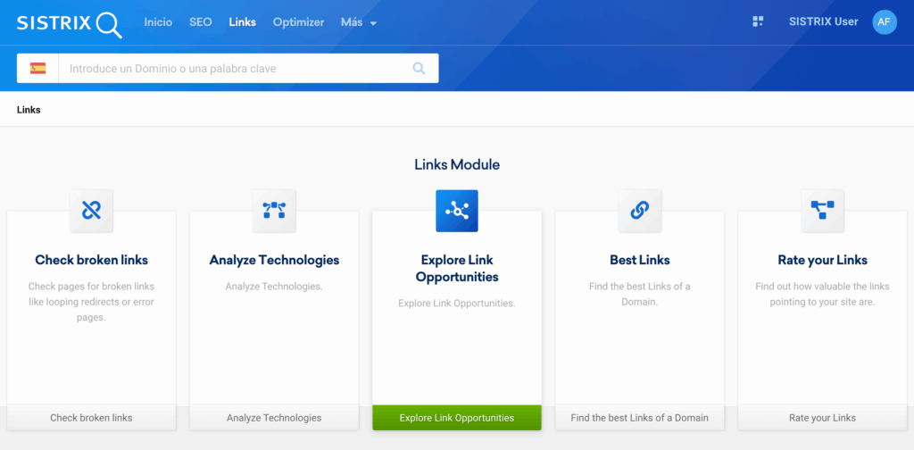 Links module es